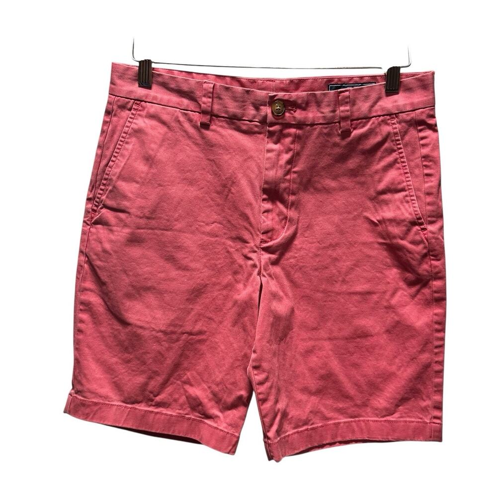 Mens Vineyard Vines Casual Pink Shorts Shep & Ian Size 30 Chino Preppy Frat Boy